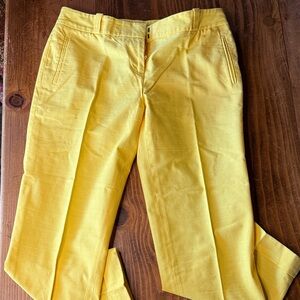 Bright Yellow capri